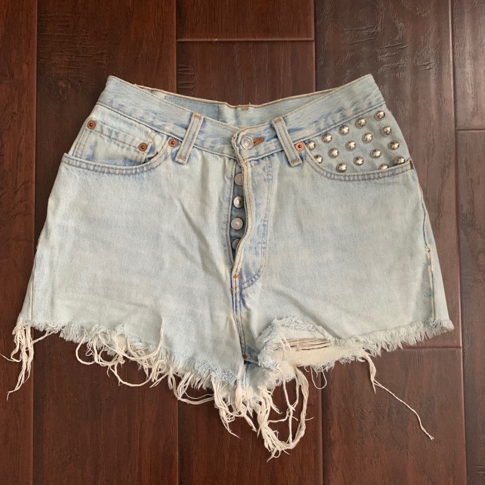 Vintage Levi’s 501 Cheeky with Studs